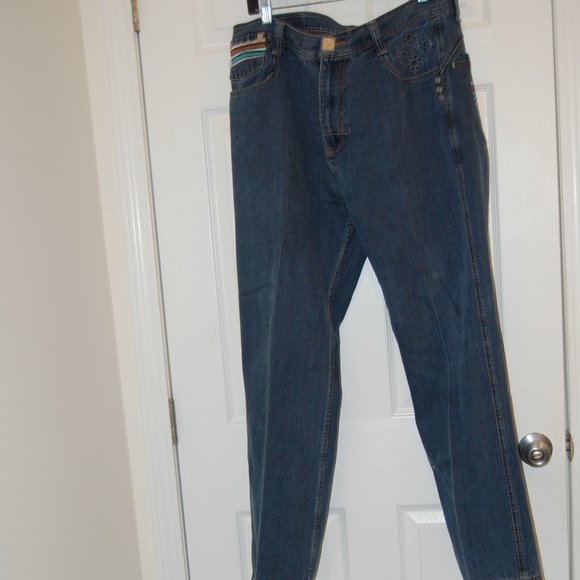NOTORIOUS BIG Men's  Blue Jeans Size 38 Waist 36 Inseam - Picture 2 of 14